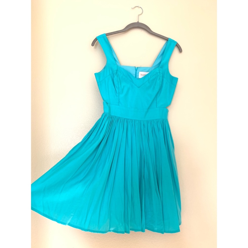 Keepsake the Label Turquoise cut-out dress 💙 - Picture 3 of 5